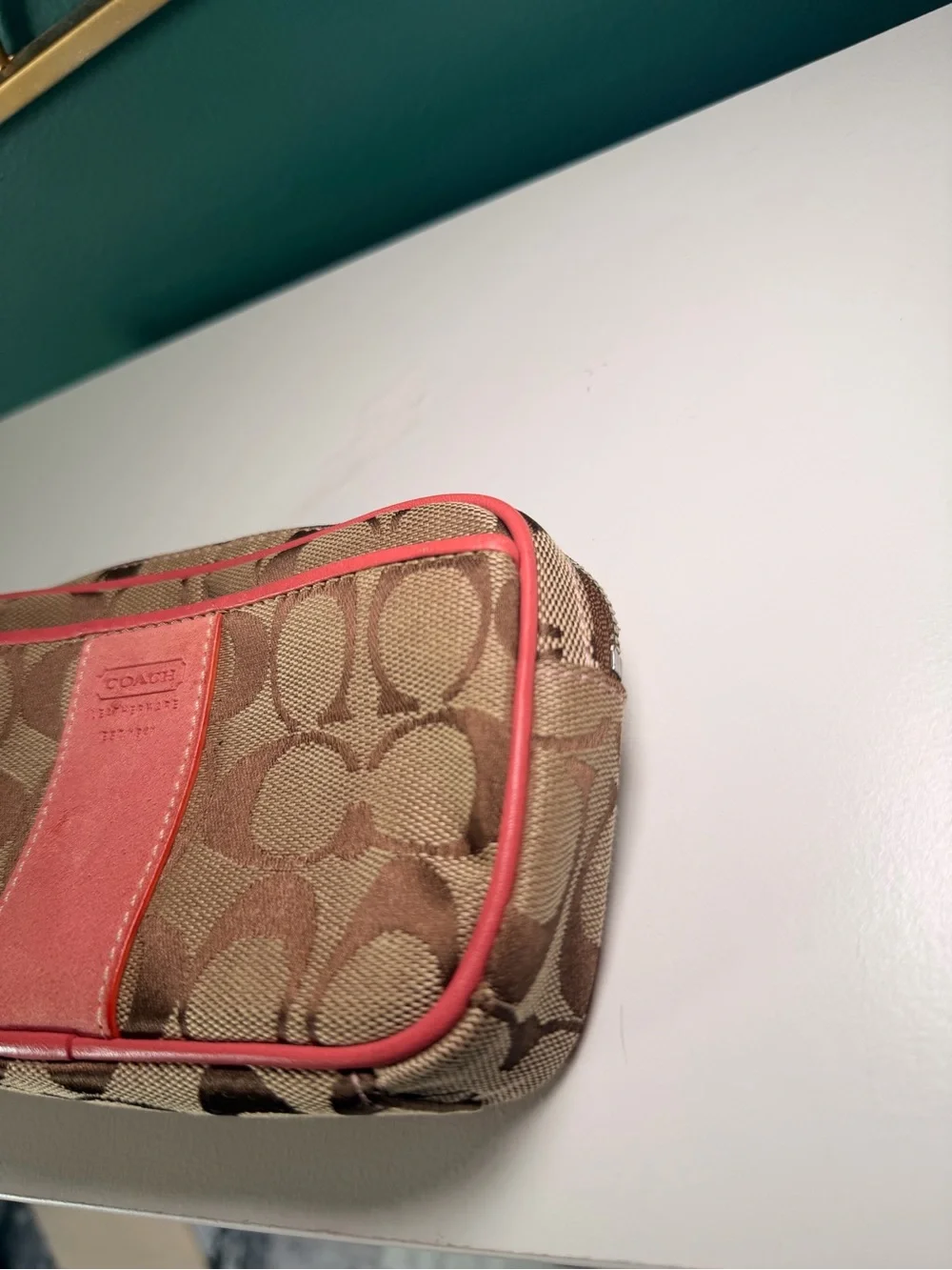 Coach Signature Canvas Belt Bag